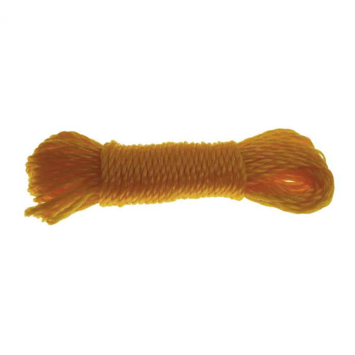 Sfoara polipropilena,fir rasucit,10mx3mm,galbena [2]