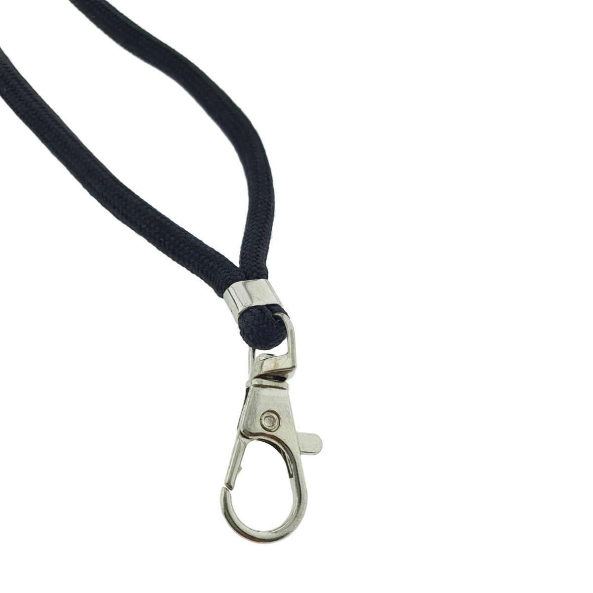 Snur universal de prindere telefon, Neck Strap 92822, lungime 133 cm, reglabila, cu carabina metalica, negru [2]