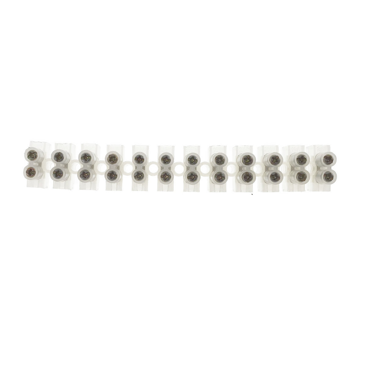 Soclu cu 12 conectori electrici pentru montaj, banda multi-contact, 20A, 120x20x13mm [8]