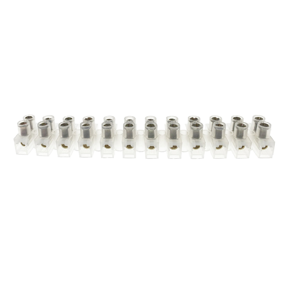 Soclu cu 12 conectori electrici pentru montaj, banda multi-contact, 30A, 150x20x15mm [5]