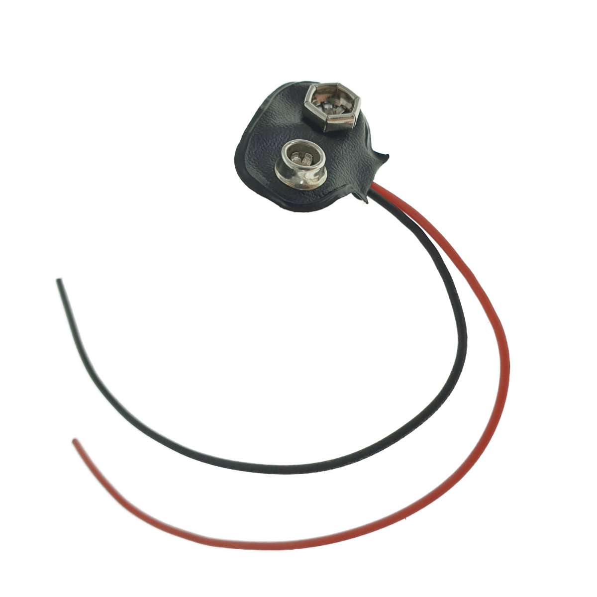 Soclu cu conector 6F22 pentru baterie de 9V si 2 fire [3]