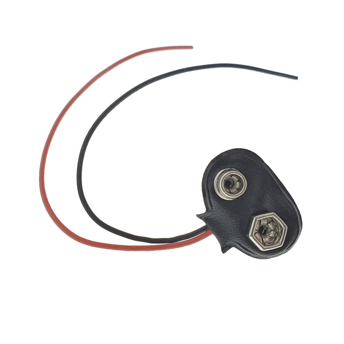 Soclu cu conector 6F22 pentru baterie de 9V si 2 fire [5]