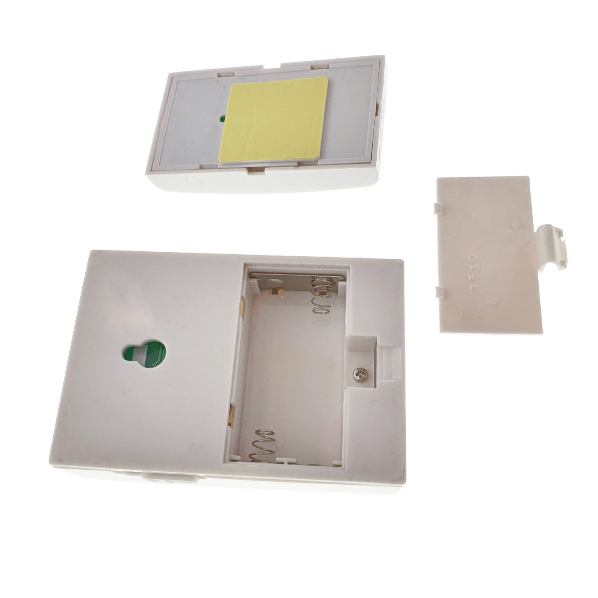 Sonerie cu buton Wireless cu baterii, Flores FE-40791, cu receptor, 32 melodii, raza actiune 100 metri, sistem anti-interferenta, alba cu albastru [5]