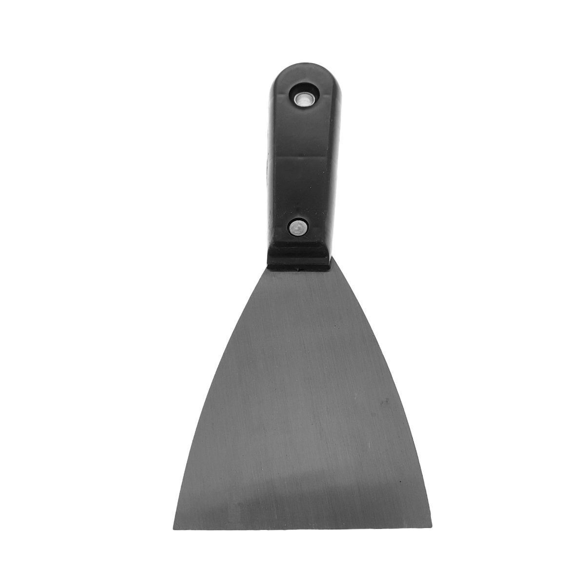 Spaclu metal 86mm,cu maner plastic,negru [4]