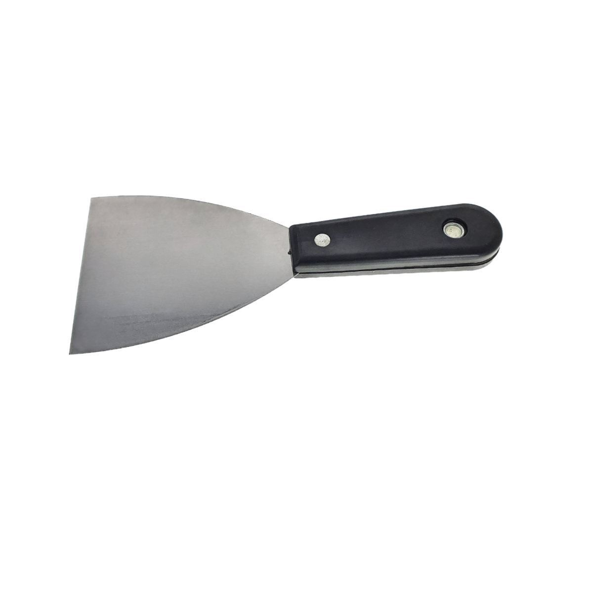 Spaclu metal 90mm, cu maner plastic, negru, 11238 [1]