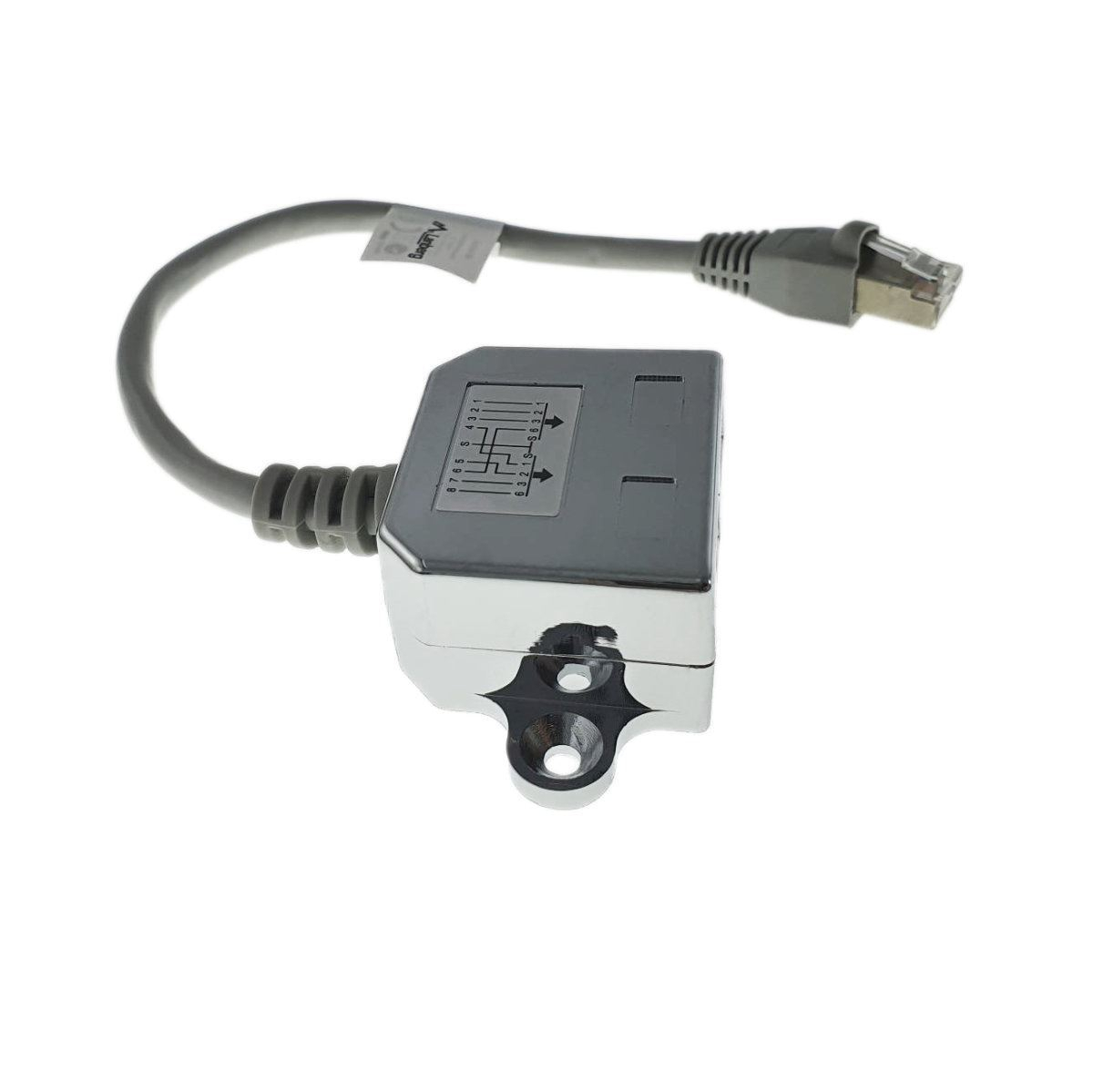 Splitter Lanberg 41332 dublu port LAN, RJ-45 la 2xRJ45 FTP [7]
