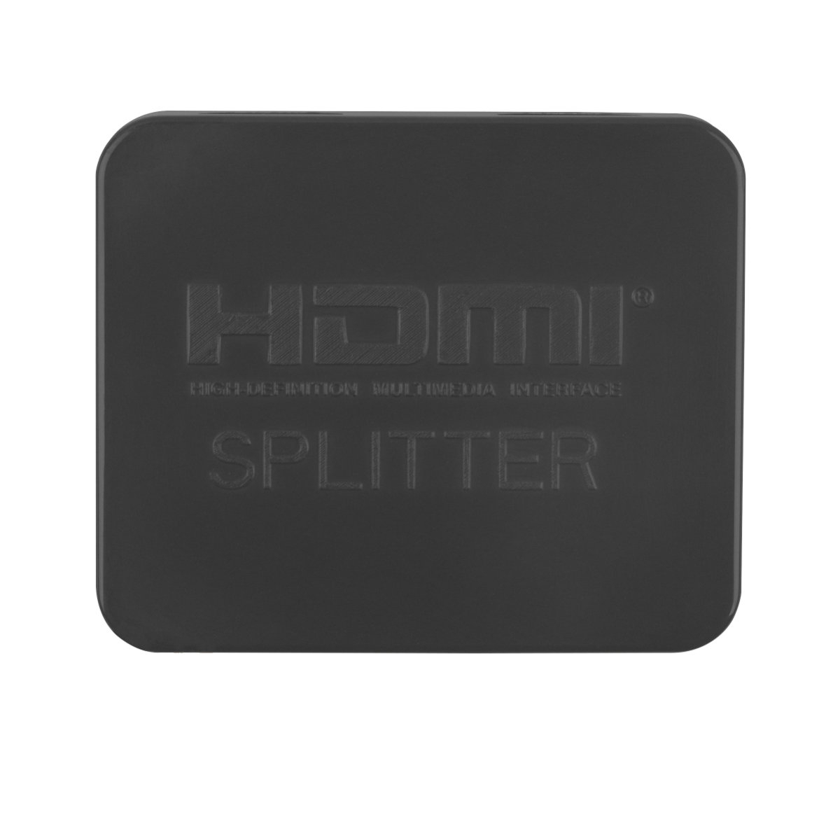 Splitter video Lanberg 42430, o intrare HDMI si 2 porturi de iesire HDMI 4K, 3D, alimentare microUSB 5V 1A, negru [8]
