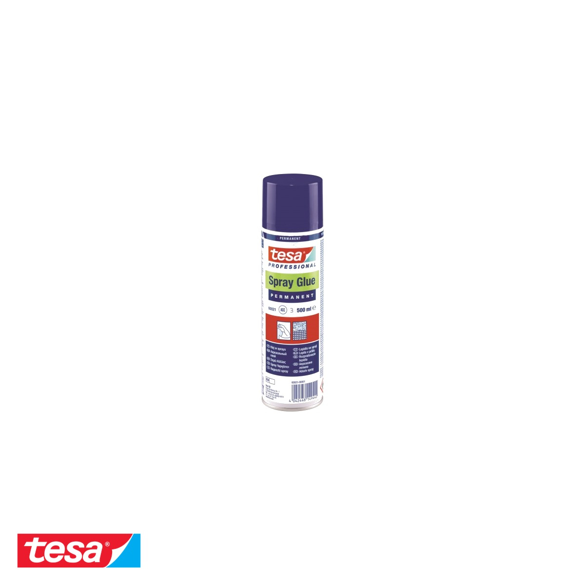 Spray adeziv permanent Tesa 60021, 500 ml, pentru hartie, carton, textile si materiale diverse [2]