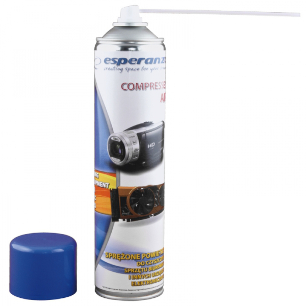Spray aer comprimat, 600 ml, Esperanza Typhoon XL , pentru curatare dispozitive [4]