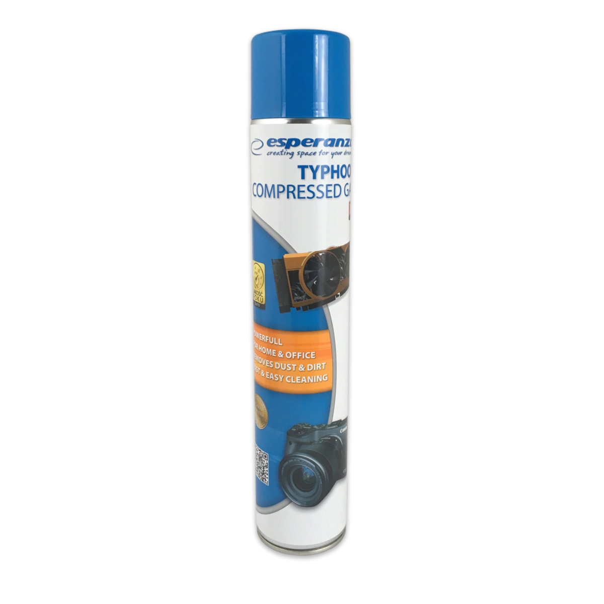 Spray cu aer comprimat, 750 ml, Esperanza Typhoon XL ES124, pentru curatare dispozitive [1]