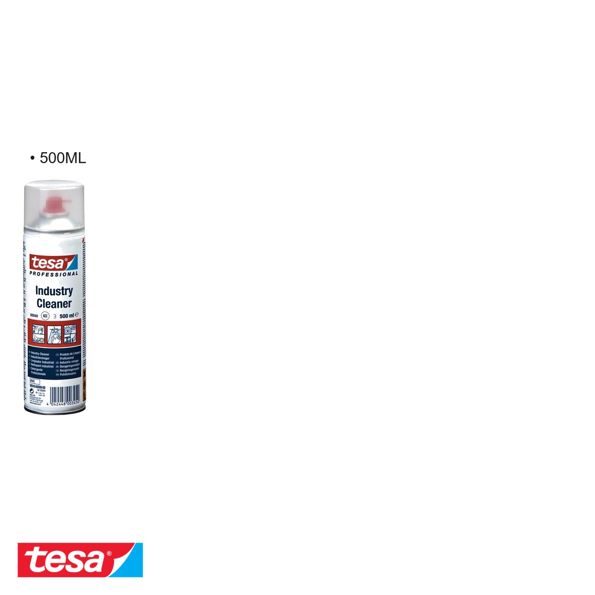 Spray curatare industrial Tesa 60040, 500ml, dizolva ceara, ulei si grasime, pentru masini si suprafete [3]