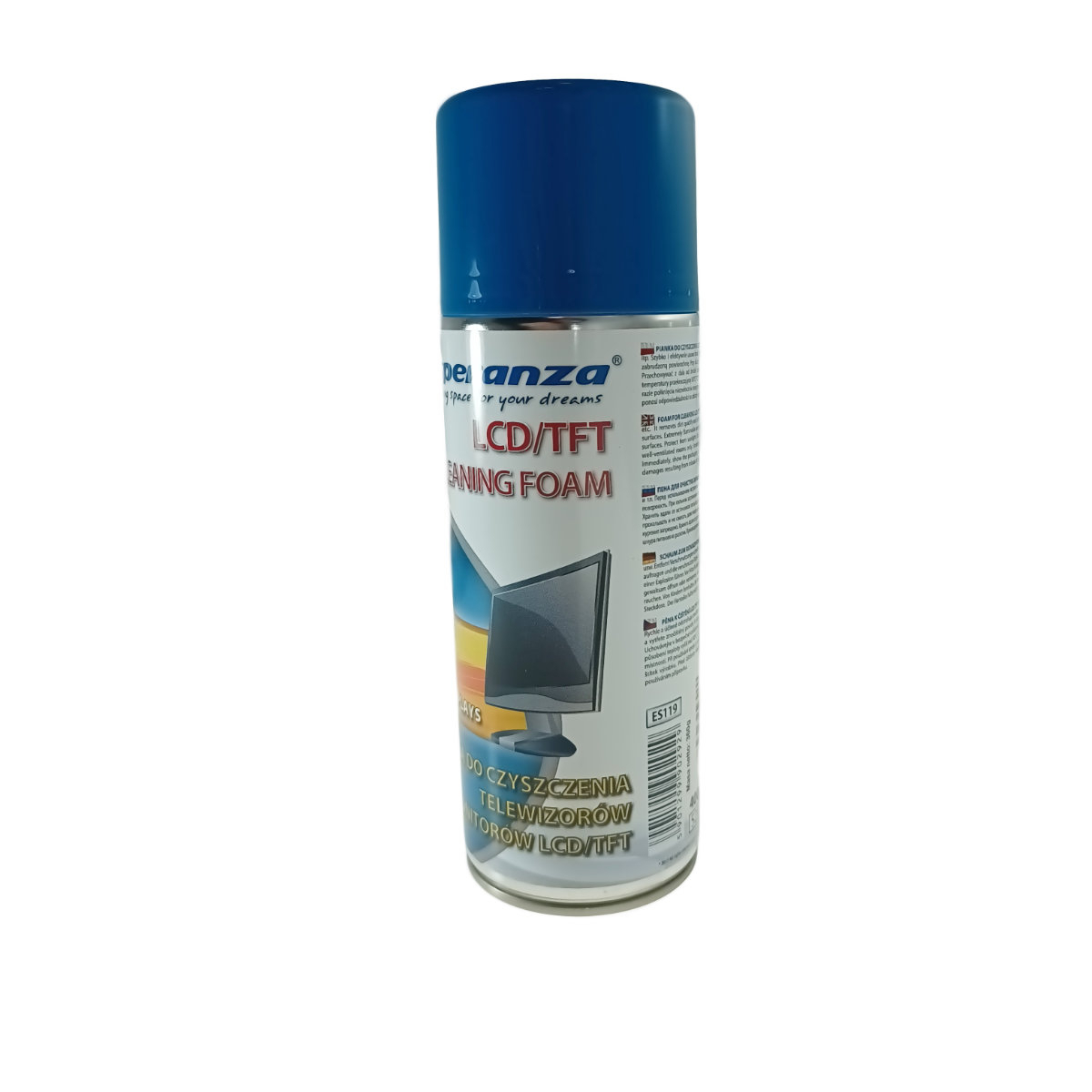 Spuma curatare ecrane 400ml, Esperanza ES119, anti-statica, pentru ecrane LCD/TFT [4]