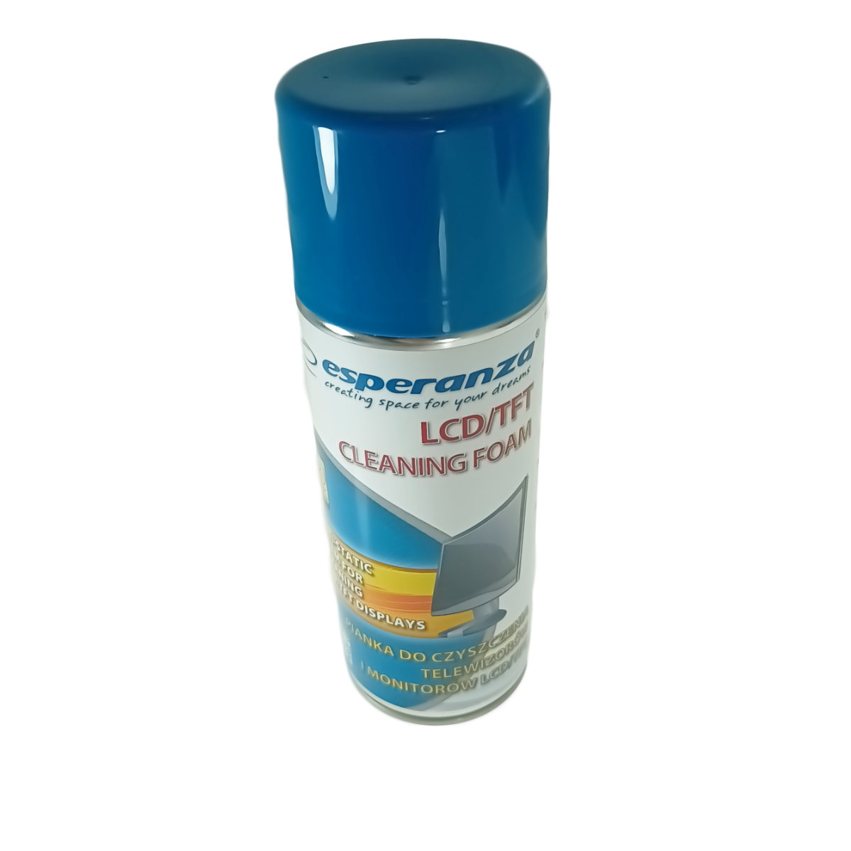 Spuma curatare ecrane 400ml, Esperanza ES119, anti-statica, pentru ecrane LCD/TFT [1]