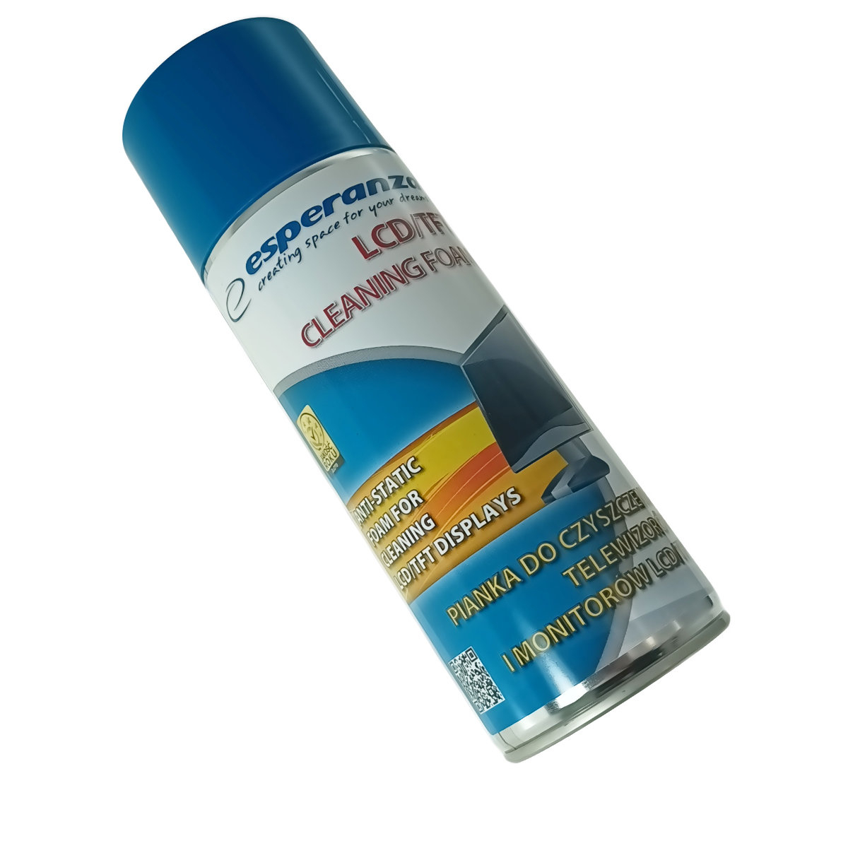 Spuma curatare ecrane 400ml, Esperanza ES119, anti-statica, pentru ecrane LCD/TFT [3]