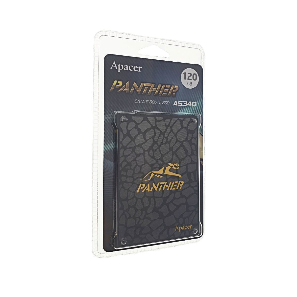 SSD Apacer AS340 Panther 120GB 2.5inch, SATA3 6GB/S, 550/550 MB/s [15]