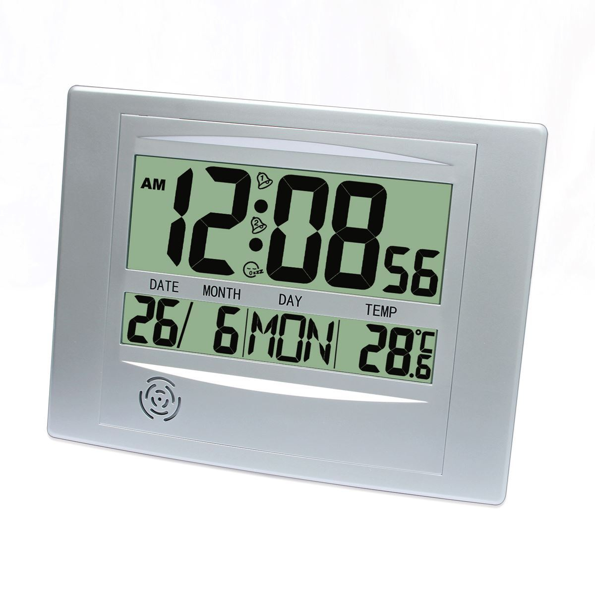 Statie meteo fara fir PLATINET,de interior si exterior cu ceas si alarma [43784] [3]
