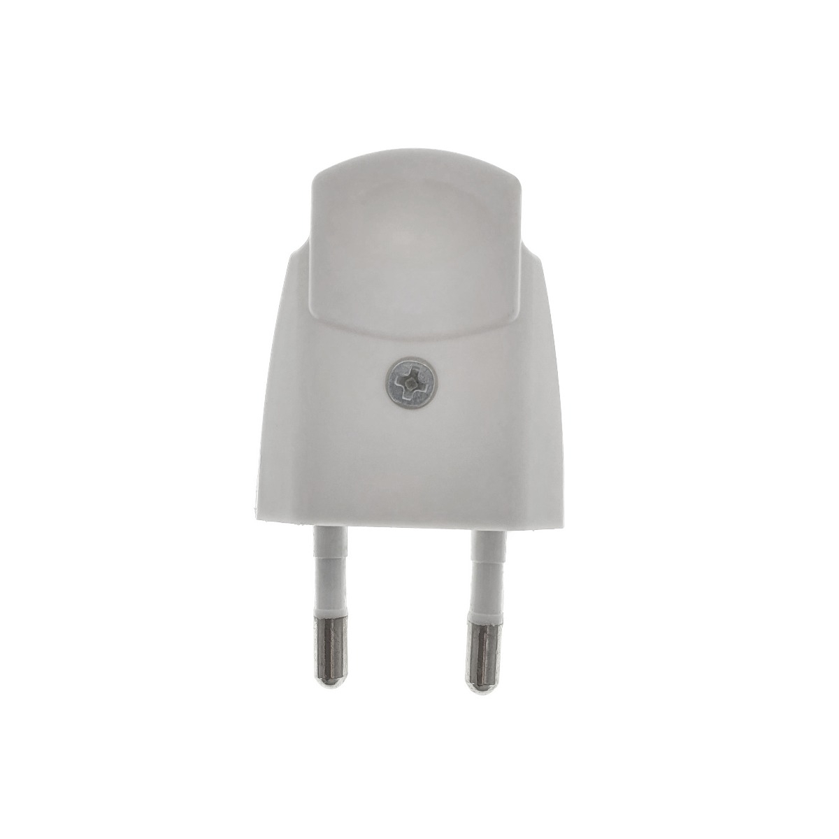 Stecher plat, priza EU, IP20, 10A, 220 - 240V, 50Hz, dimensiuni 60 x 37 x 16mm, alb [2]