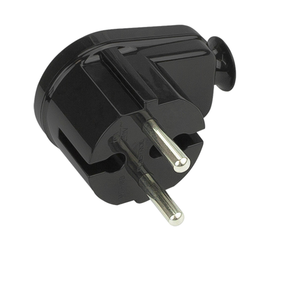 Stecher unghiular WT-16B 40606, 220-250V-16A, negru [3]