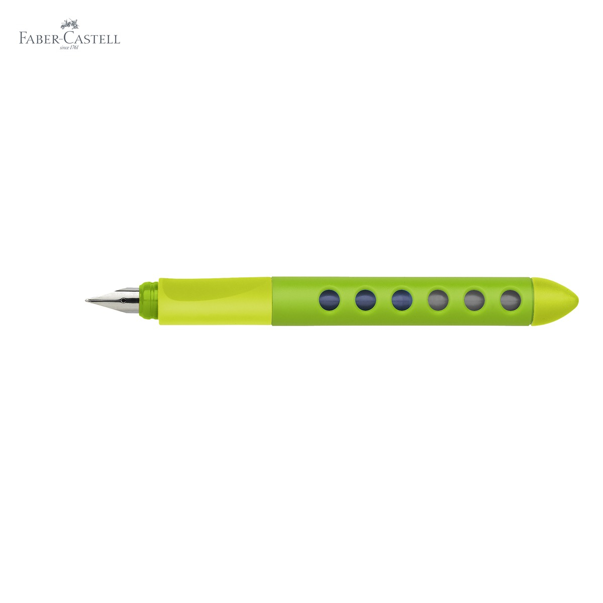 Stilou scolar Faber-Castell Scribolino Vernil, penita din iridiu, ergonomic, pentru dreptaci incepatori [9]