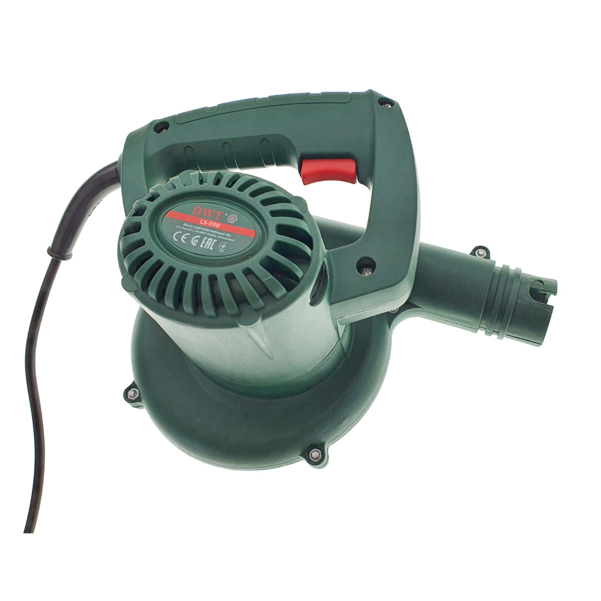 Suflanta de aer si aspirator electric, 550W, 14000 minˉ¹, pentru frunze, DWT LS-550, cu sac pentru praf, 3,5 m³/min [8]