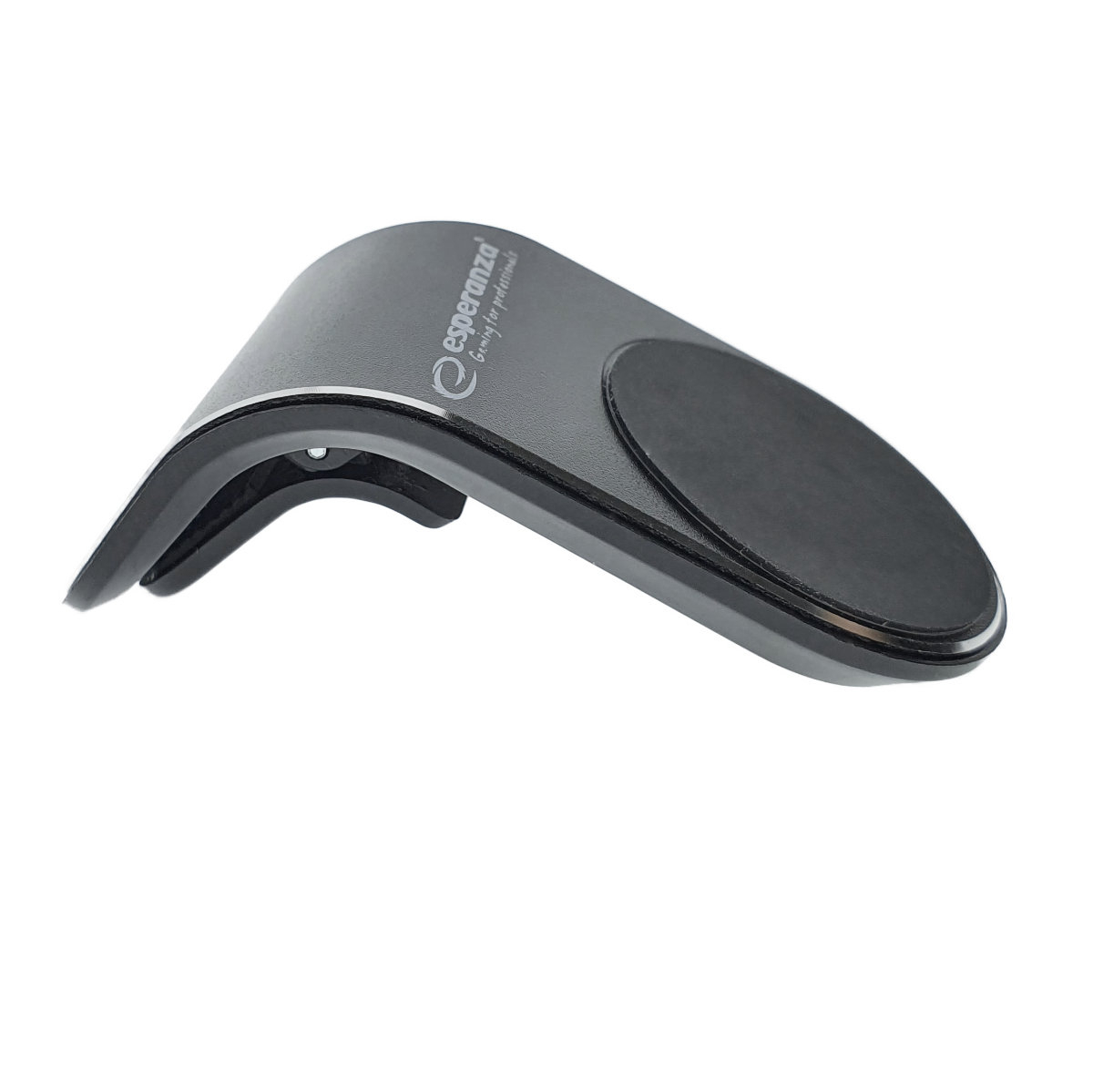 Suport auto magnetic, Esperanza Lure 94287, cu clema de prindere la grila de ventilatie, negru [8]