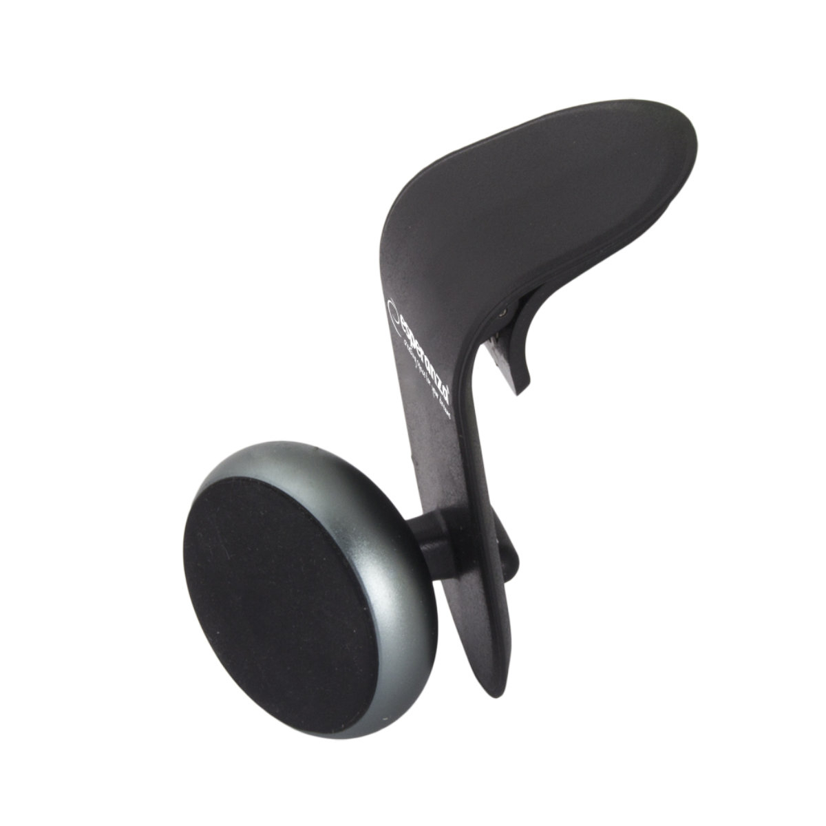 Suport auto magnetic, Esperanza Snare 94288, cu clema de prindere la grila de ventilatie, negru cu argintiu [6]
