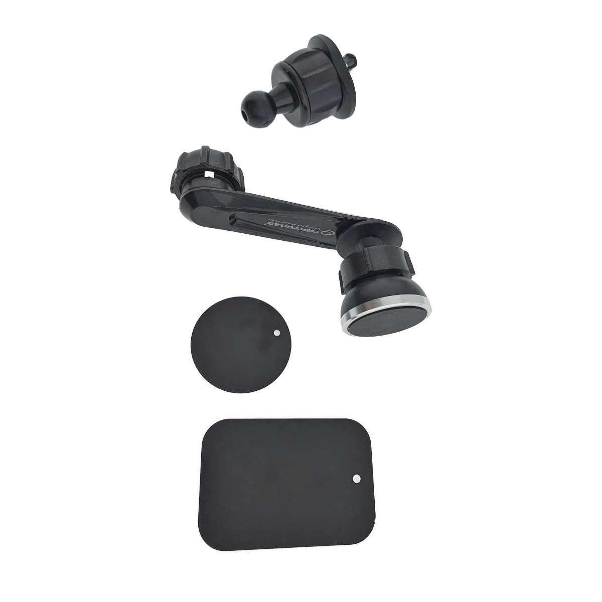 Suport auto magnetic, Esperanza Trick 94293, cu prindere la grila de ventilatie, negru [3]