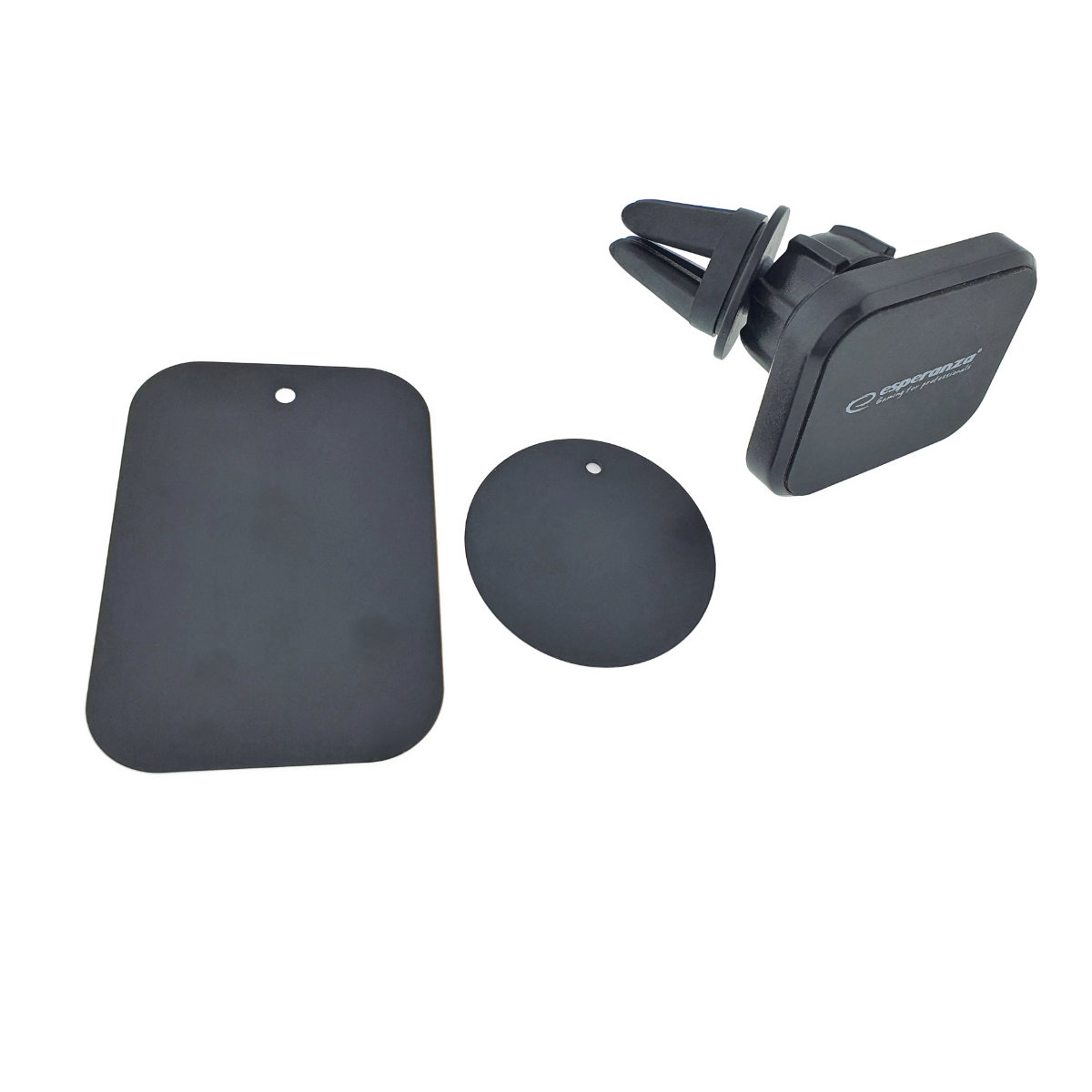 Suport auto magnetic, Esperanza Wile 94291, cu prindere la grila de ventilatie, negru [9]