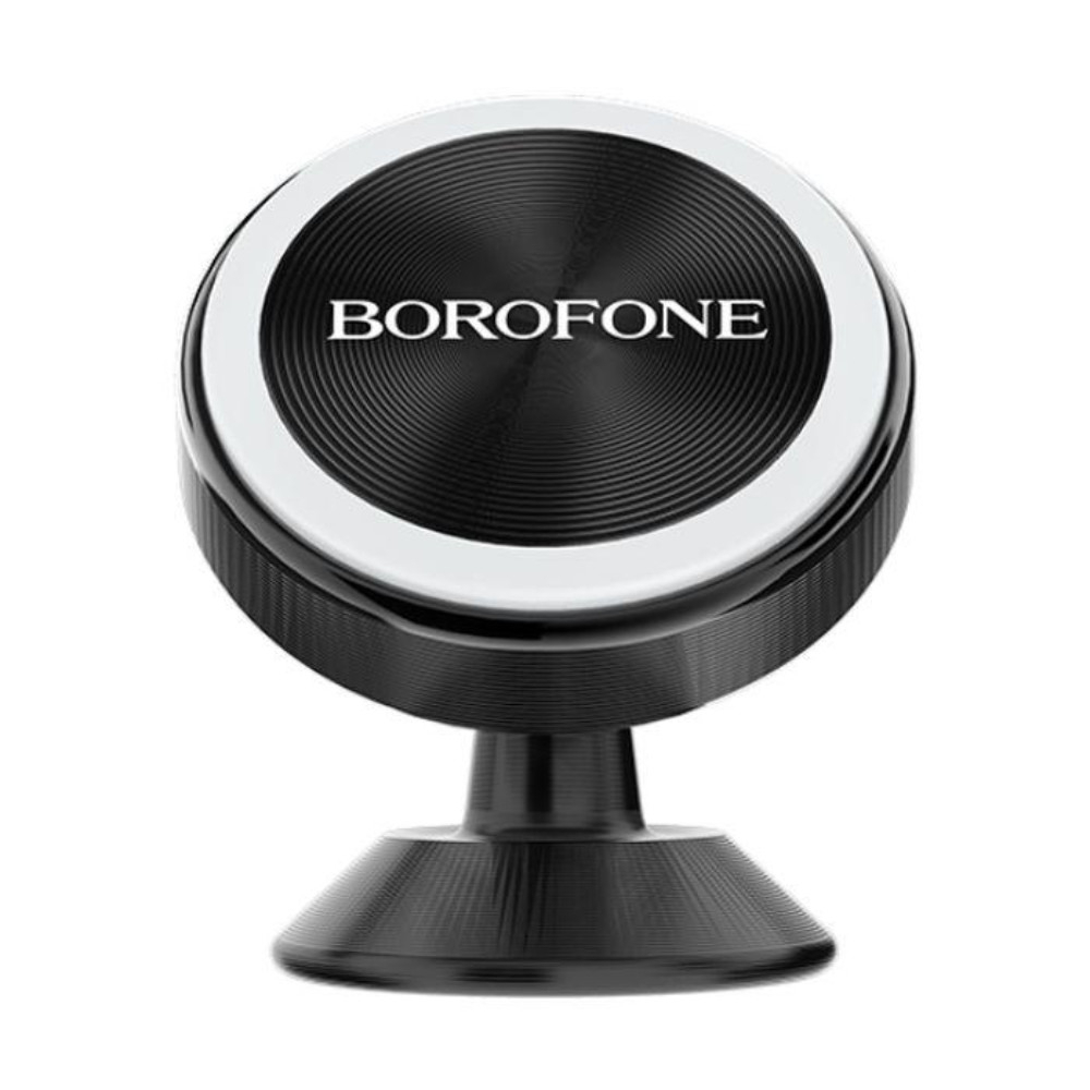Suport auto magnetic, pentru smartphone, Borofone BH5 Platinum, cu prindere pe bord, negru [7]