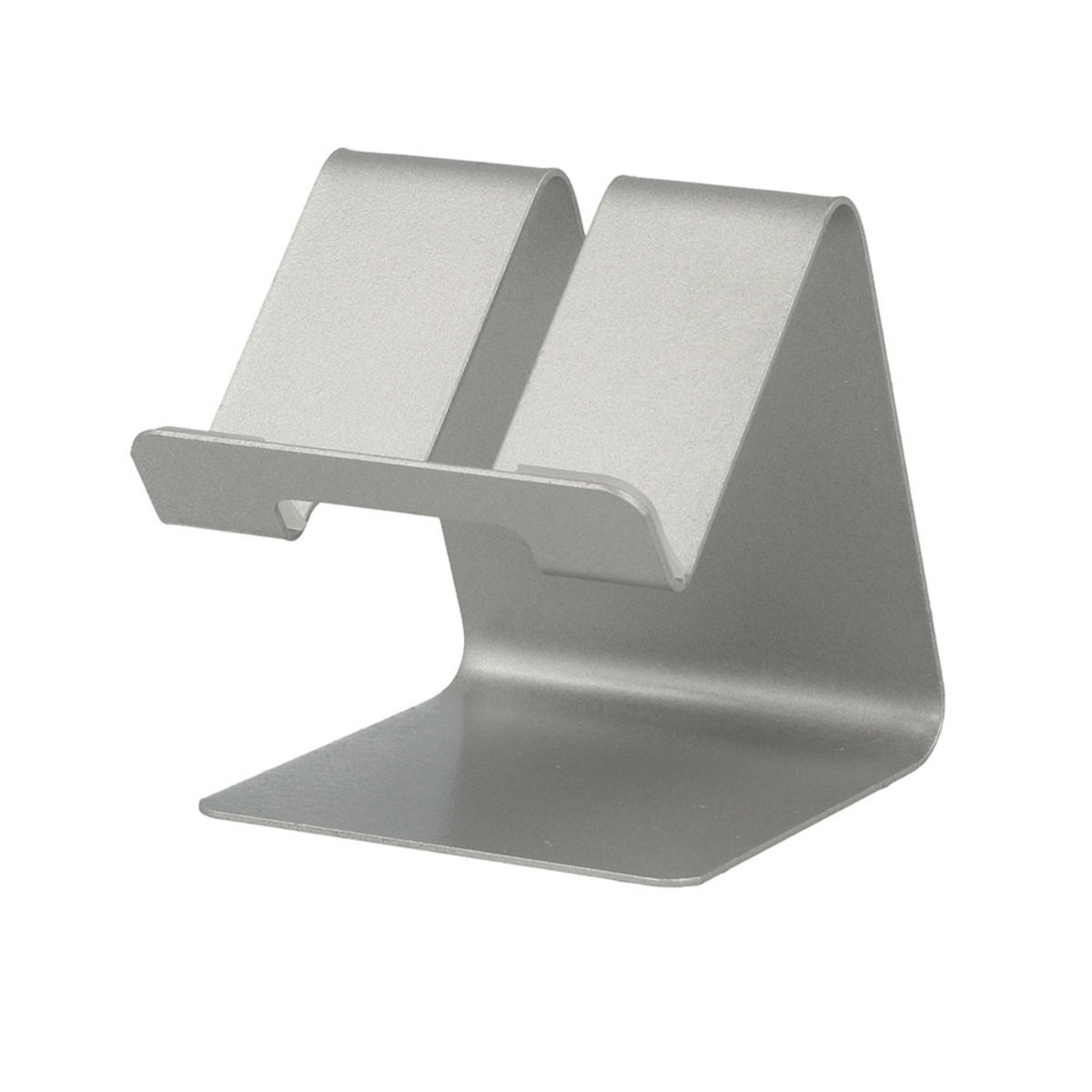 Suport de birou pentru telefon, 40521 Desk Holder S014 - S , din metal, argintiu [1]