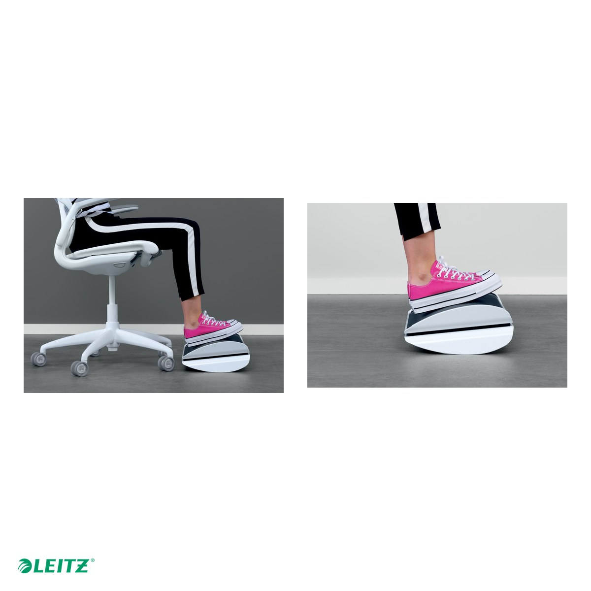 Suport ergonomic pentru picioare Leitz, reglabil, cu balansare, 2 inaltimi, 508x135x300 mm, negru [4]