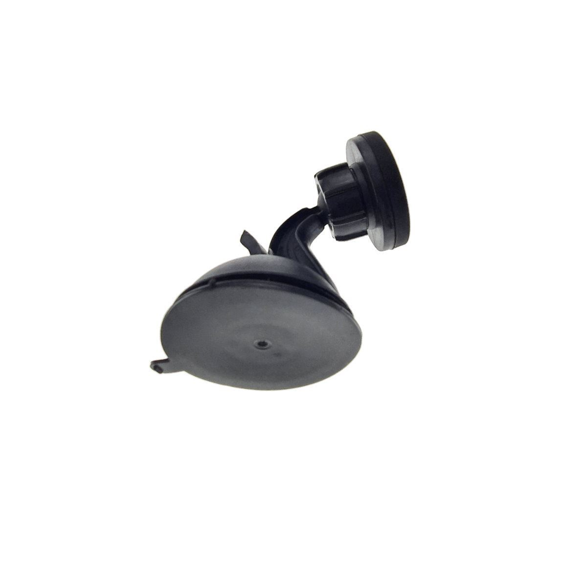 Suport magnetic rotund 43x10mm pentru smartphone cu ventuza de prindere la baza, negru [6]