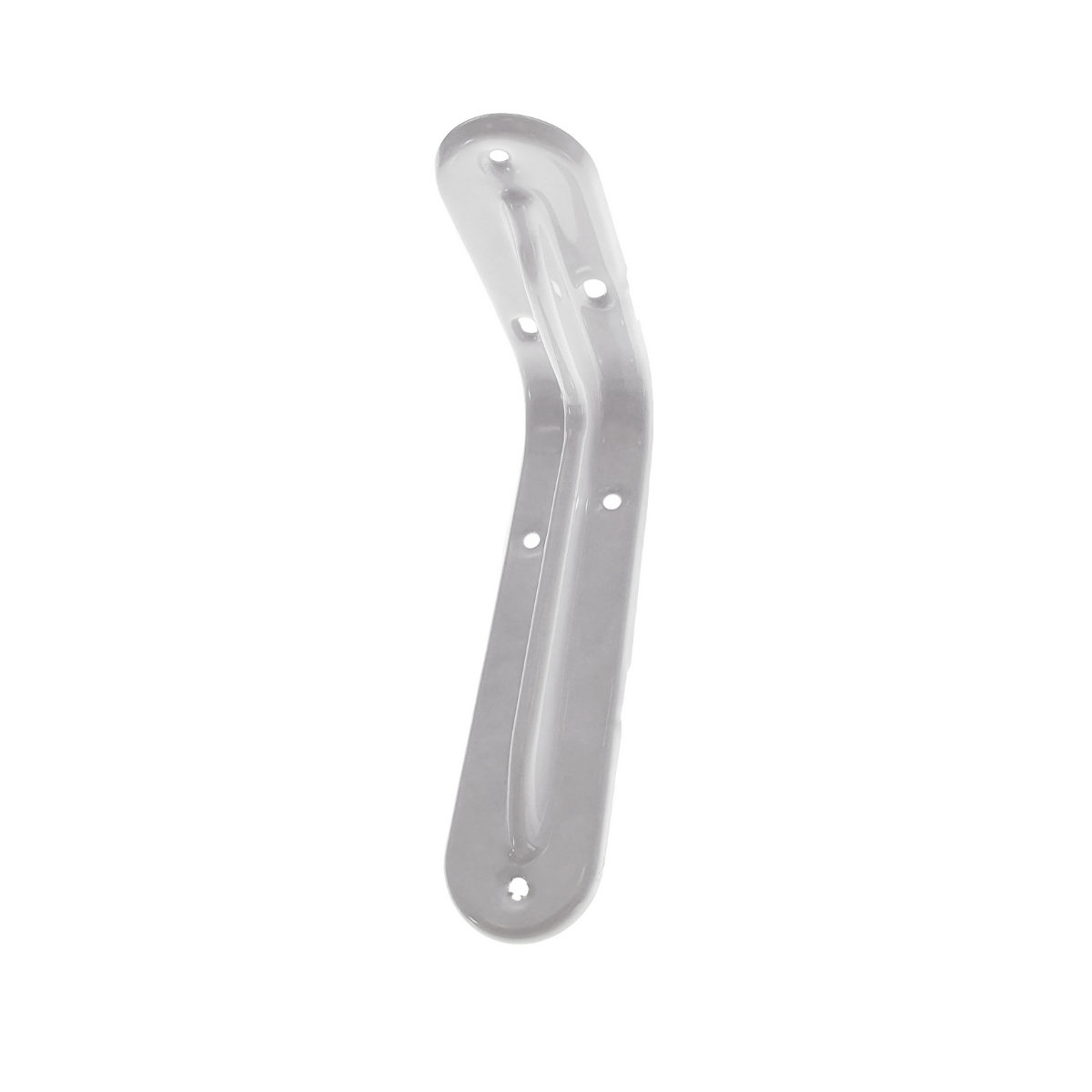 Suport pentru raft si polita, din metal, 125 x 90 x 32 mm, alb [5]