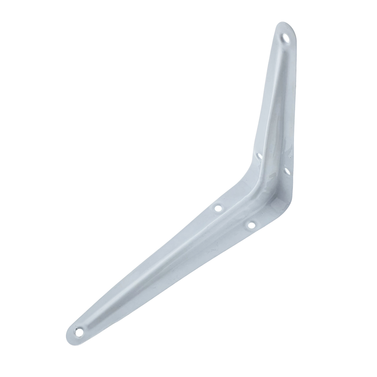 Suport pentru raft si polita, tip L, din metal, 120 X 150 X 30 mm, alb [3]