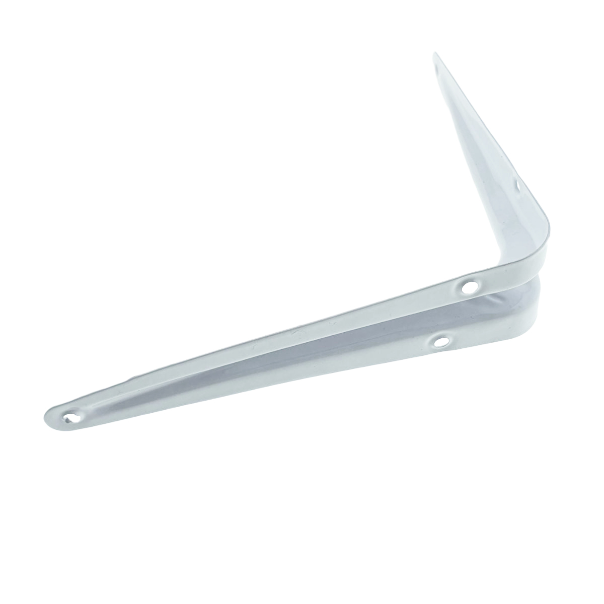Suport pentru raft si polita, tip L, din metal, 120 X 150 X 30 mm, alb [4]