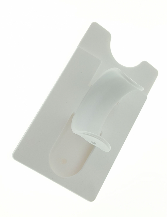 Suport silicon 2in1, pentru smartphone autoadeziv+port card [3]