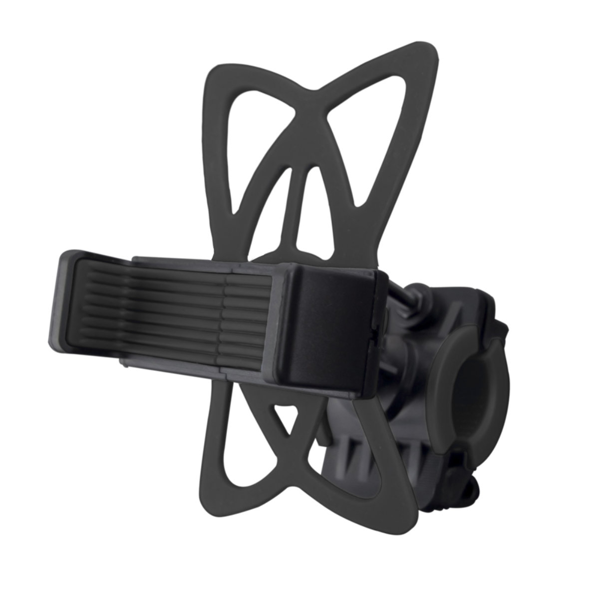 Suport smartphone pentru ghidon bicicleta, Esperanza Rider, latime reglabila 55 - 90 mm, cu benzi elastice, negru [7]