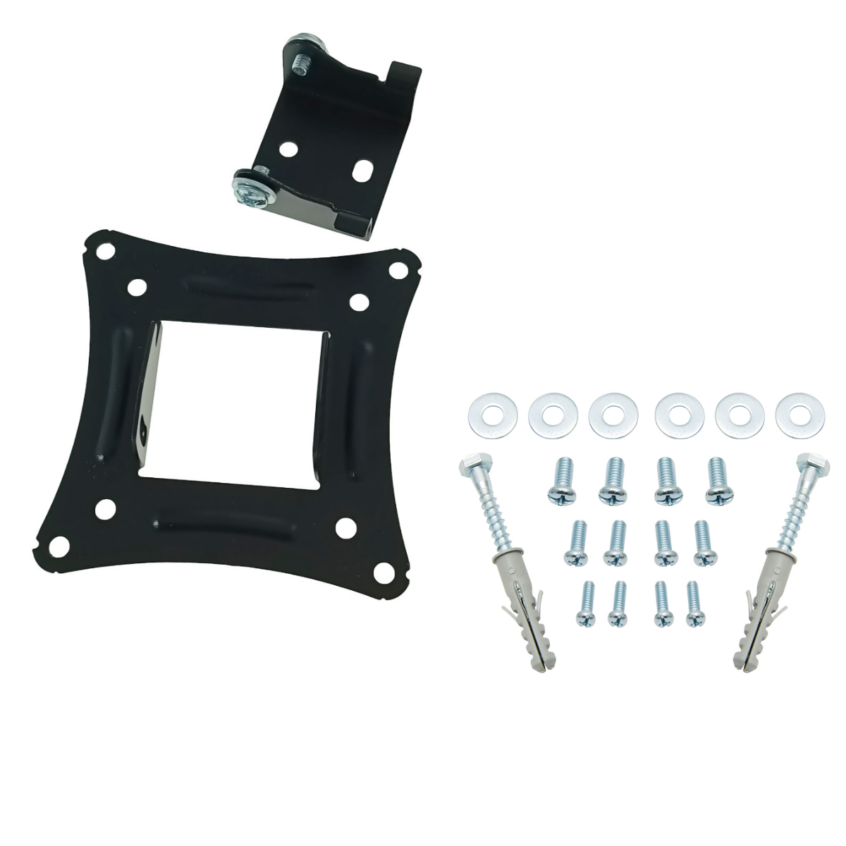 Suport TV/monitor universal, de perete, Blow 08172, 10-27 inch, 15kg max, VESA 75x75mm/100x100mm, negru [3]