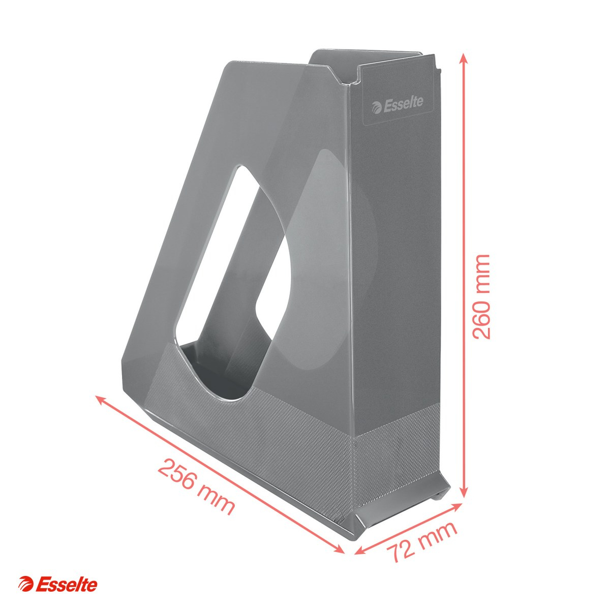 Suport vertical Esselte Colour'Breeze, pentru documente, PS, A4, corai [5]