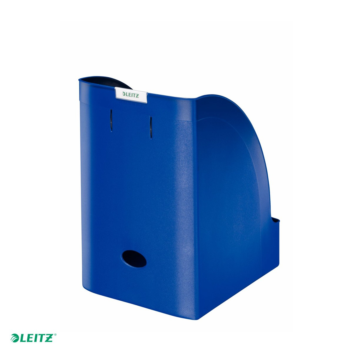Suport vertical Leitz Plus Jumbo, pentru cataloage, PS, A4, 2 separatoare incluse, capacitate 205 mm, albastru [6]