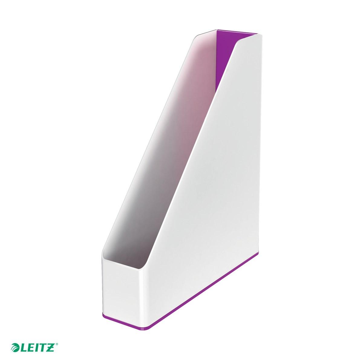 Suport vertical Leitz WOW, pentru documente, PS, A4, culori duale, mov [4]