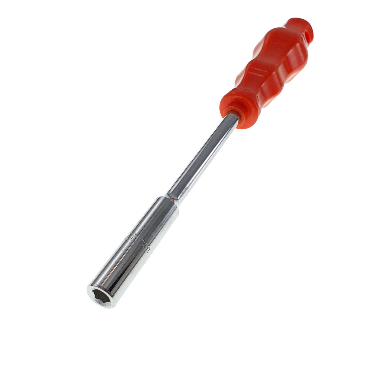 Surubelnita cu cap tubular de 6 mm, lungime tija 118 mm, maner ergonomic 112 x 30 mm [6]