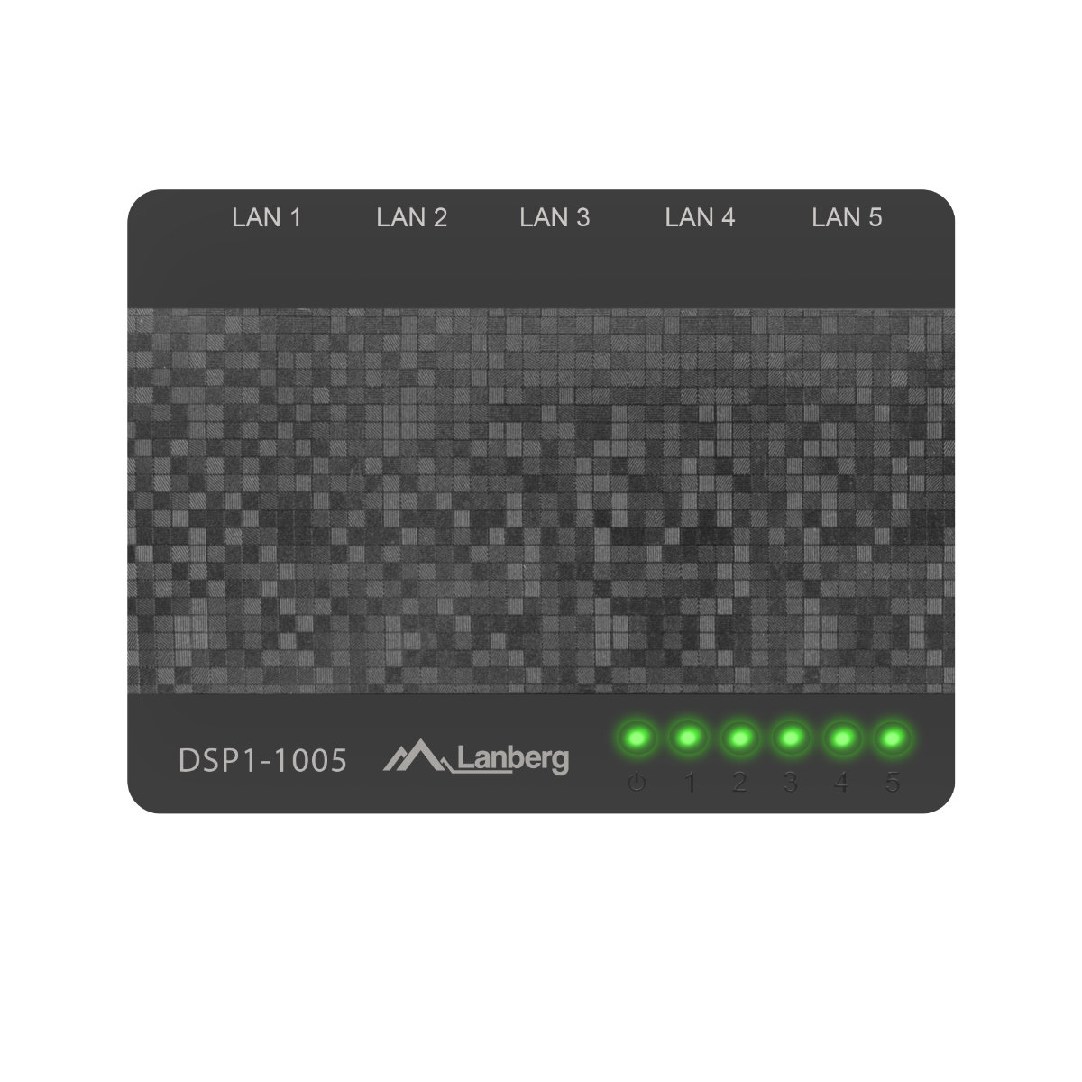 Switch Gigabit Lanberg 41569, cu 5 porturi Gigabit Ethernet RJ-45 10/100/1000 Mbps, 5V, racire pasiva, negru [4]