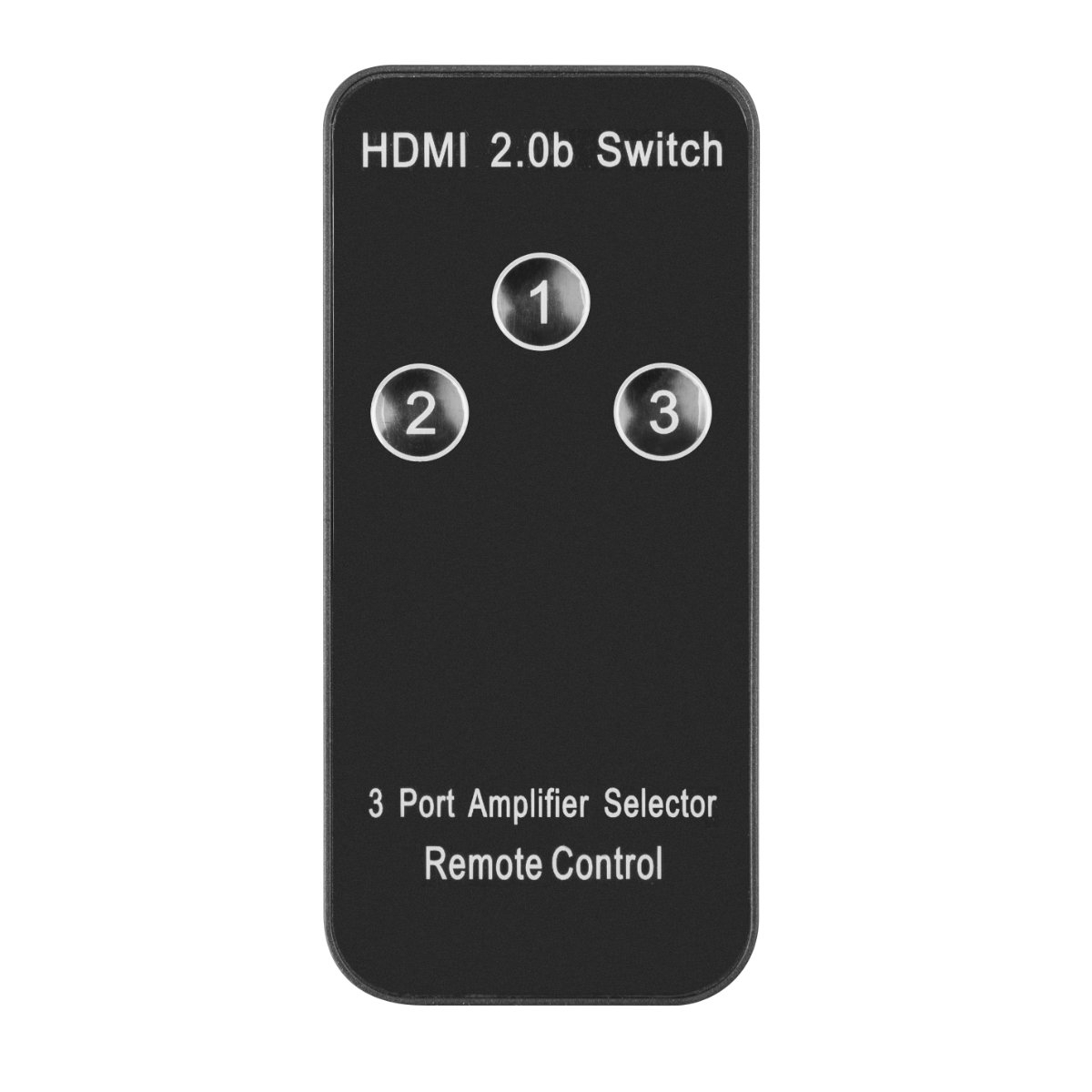 Switch video Lanberg 42433, comutator cu 3 intrari HDMI si un port de iesire HDMI 4K, 3D, telecomanda, alimentare microUSB 5V 1A, negru [9]