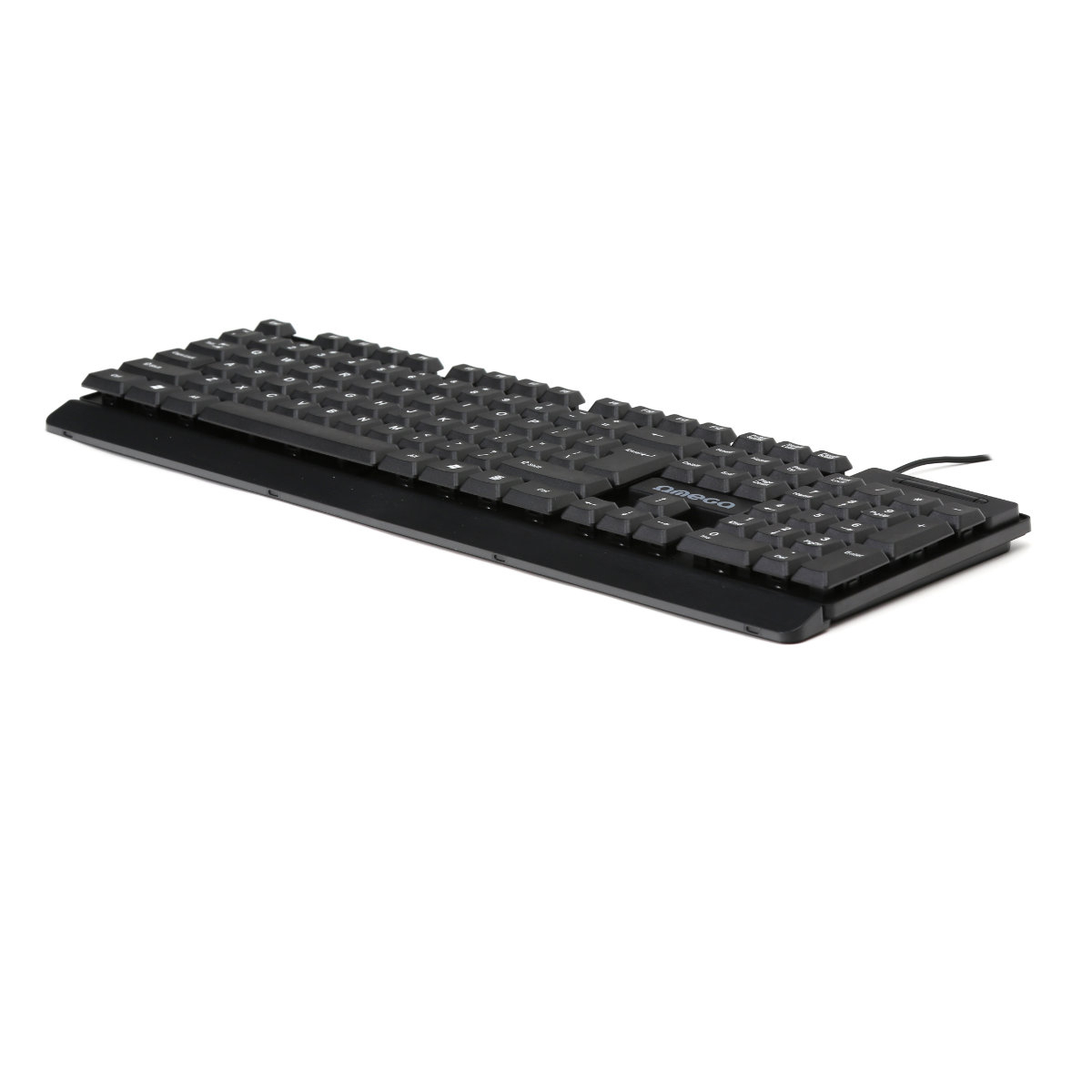 Tastatura cu cablu USB , Omega OK-35B, 104 taste cu profil inalt, US, neagra [12]