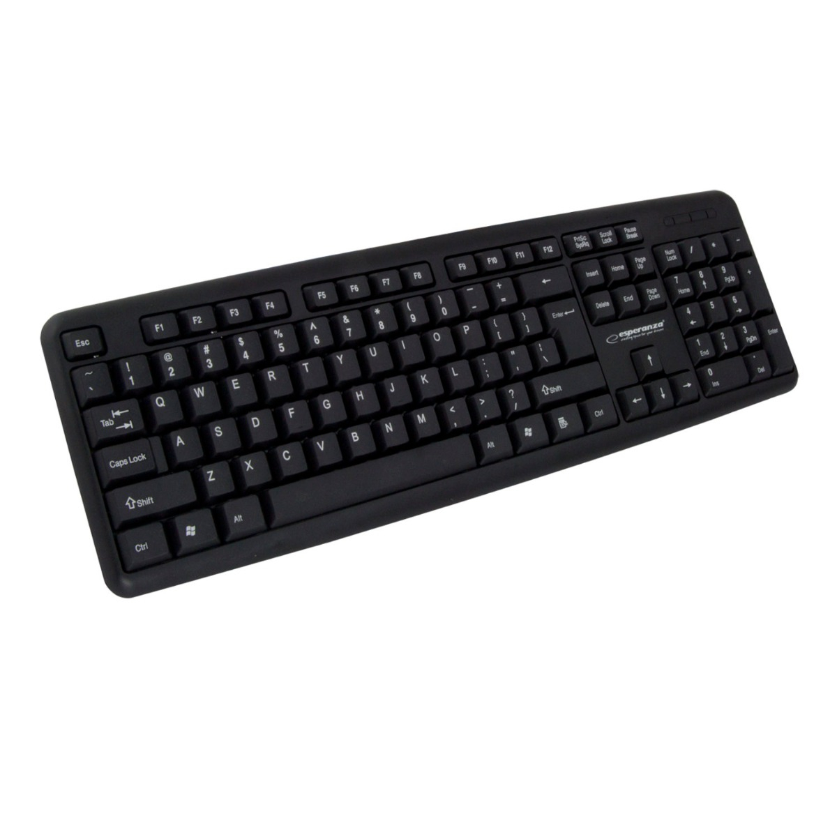 Tastatura Esperanza EK134 Amarillo, cu cablu 145 cm si conectare USB, neagra [6]