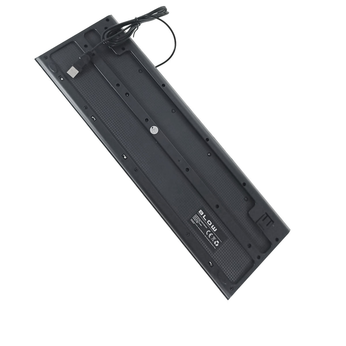 Tastatura USB, layout QWERTY, BLOW KP-106 10803, 104 taste, lungime cablu 1.5m , neagra [3]