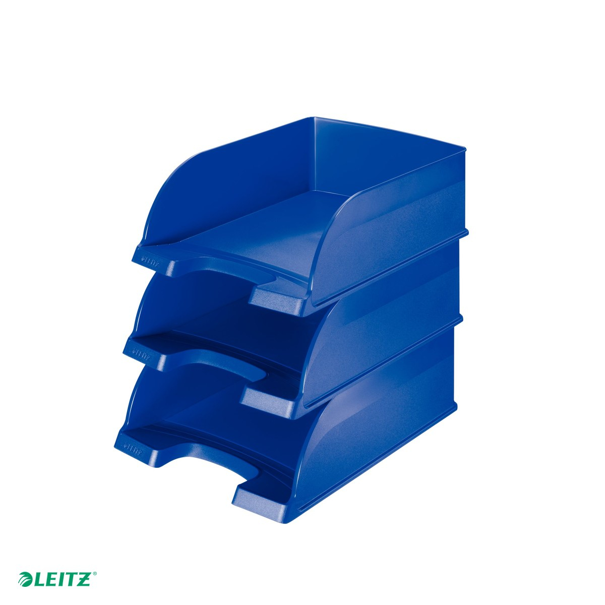 Tavita documente Leitz Plus Jumbo, PS, A4, albastru [5]