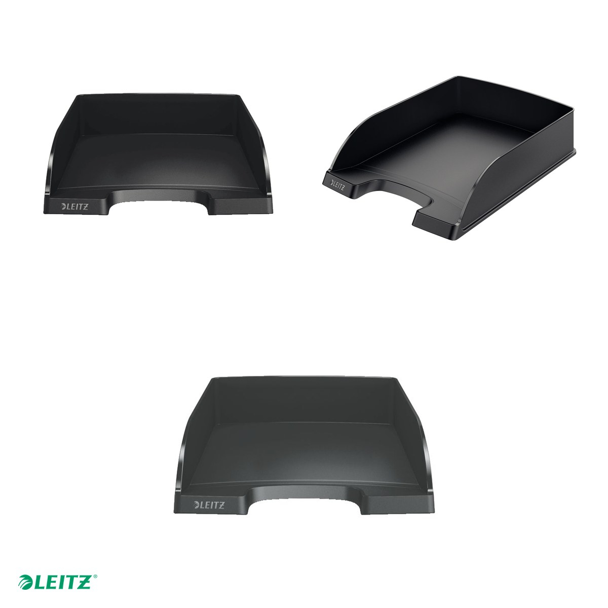Tavita documente Leitz Plus, PS, A4, negru [4]