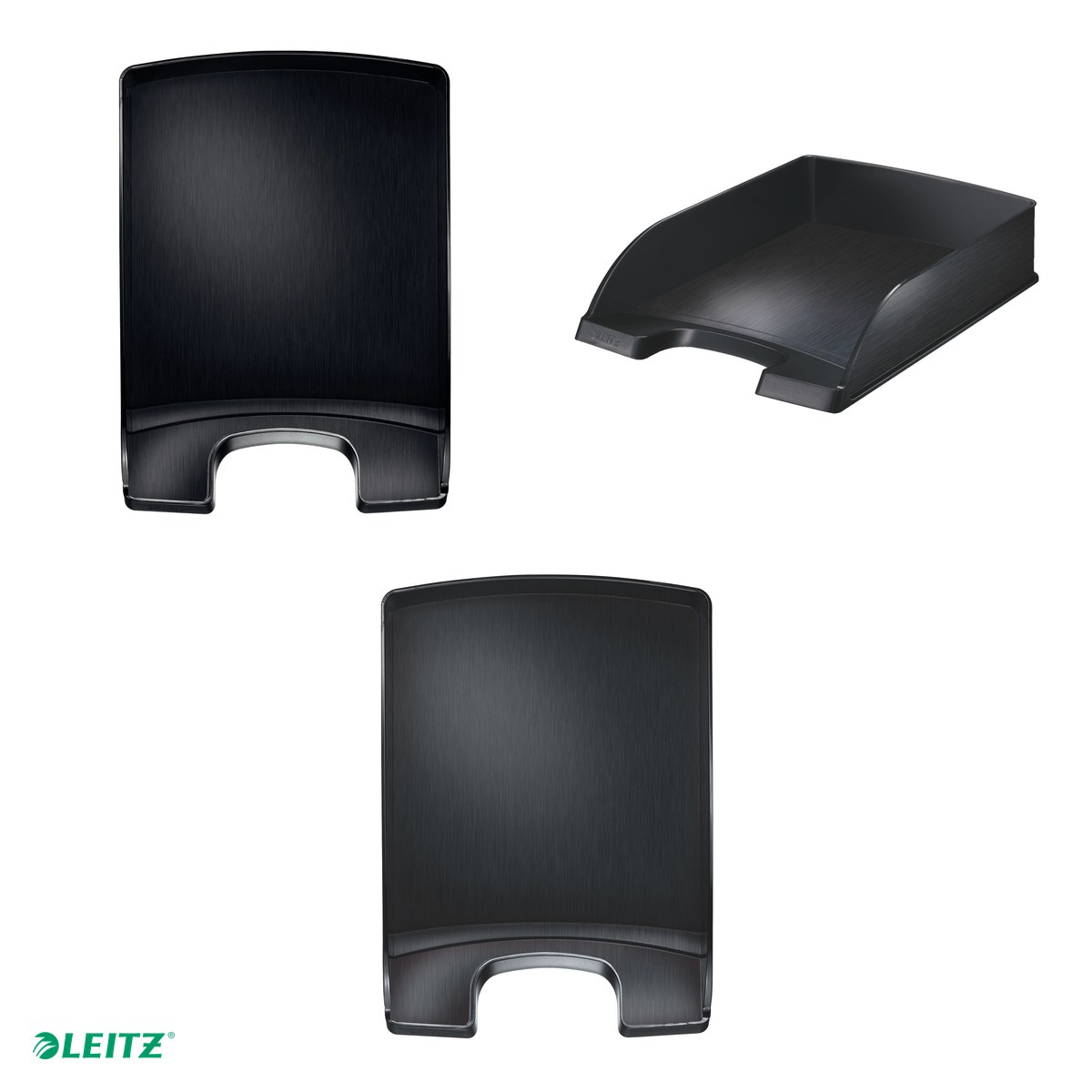 Tavita documente Leitz Style, PS, A4, negru Satin [4]
